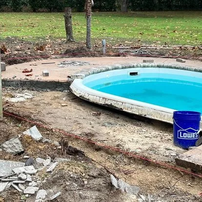 Deck Renovation for Pool by NeSmith Landscapes - Photo 6