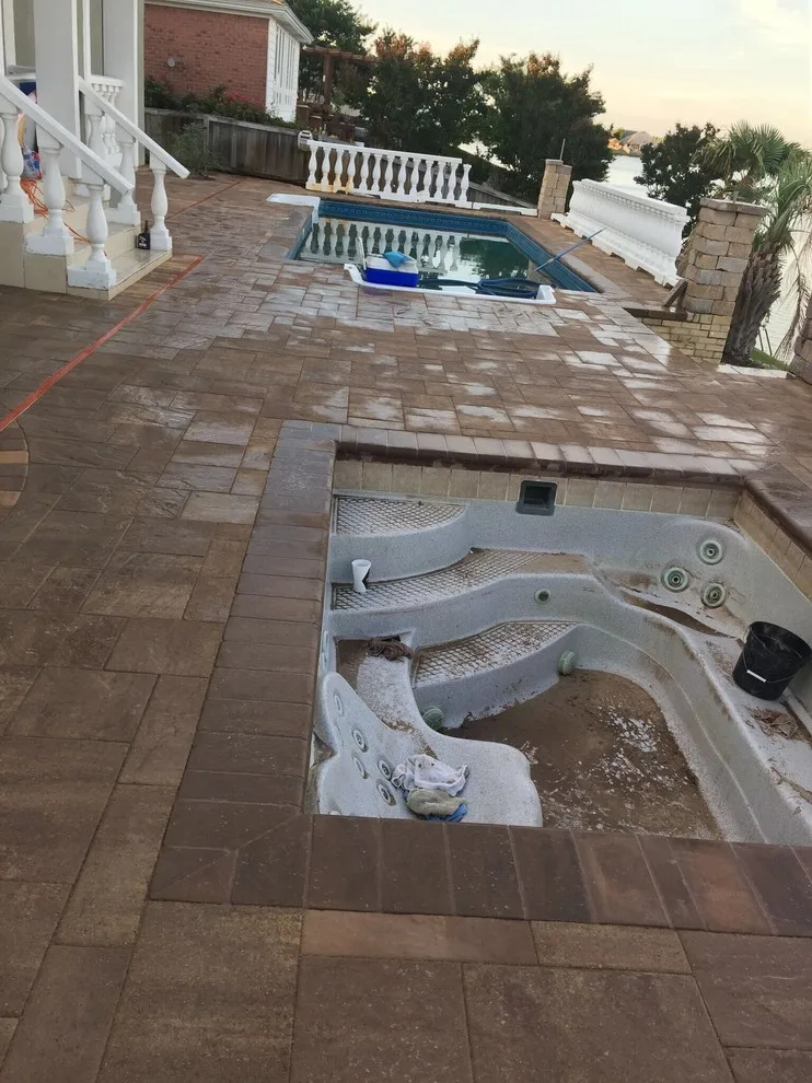 Decks and Fire Pits for Pools by The Paver Guyz - Photo 182