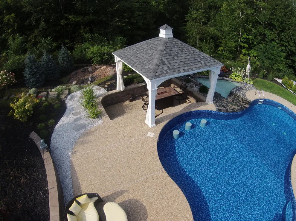Swimming Area Patios by Triad Associates, Inc. Alex Brissette - Photo 10