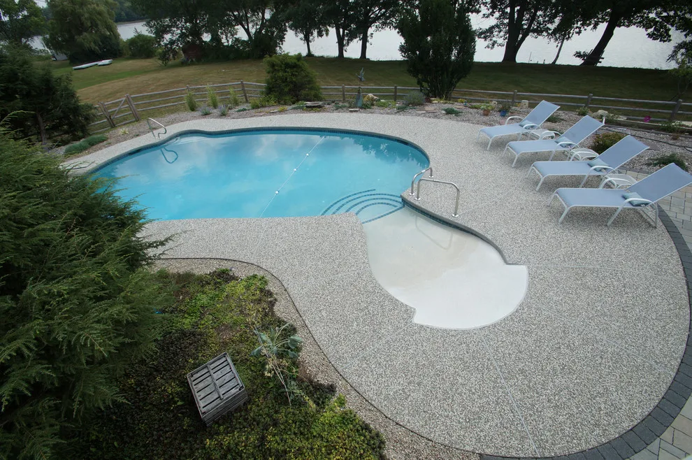 Swimming Area Patios by Triad Associates, Inc. Alex Brissette - Photo 5