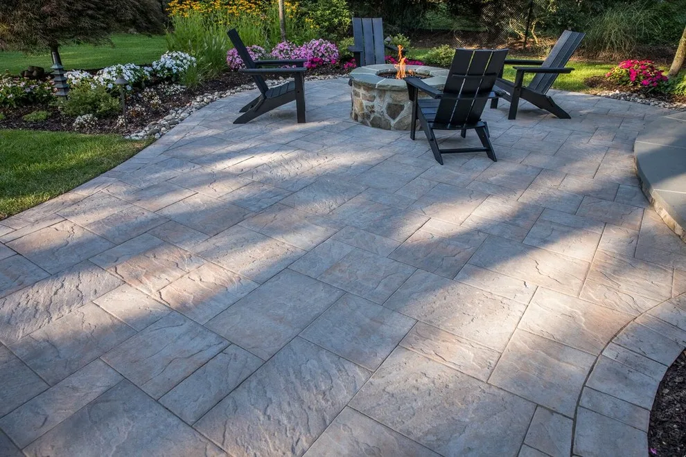 Outdoor Living Area with Pool and Patio by Cambridge Pavingstones With ArmorTec - Photo 4