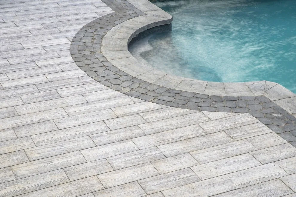 Patio Pool and Water Feature by Cambridge Pavingstones With ArmorTec - Photo 2