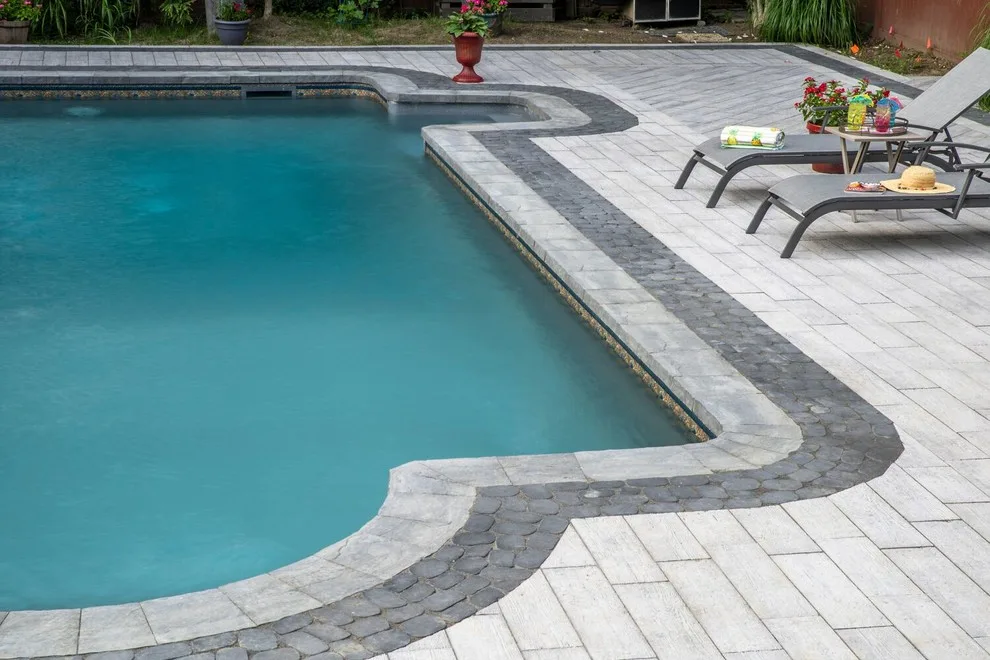 Patio Pool and Water Feature by Cambridge Pavingstones With ArmorTec - Photo 4