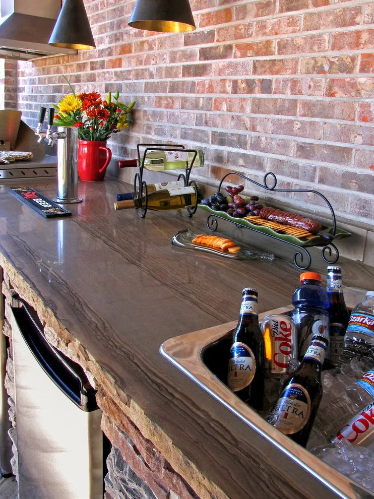 Outdoor Kitchen by the Pool by Semco Stone - Photo 10