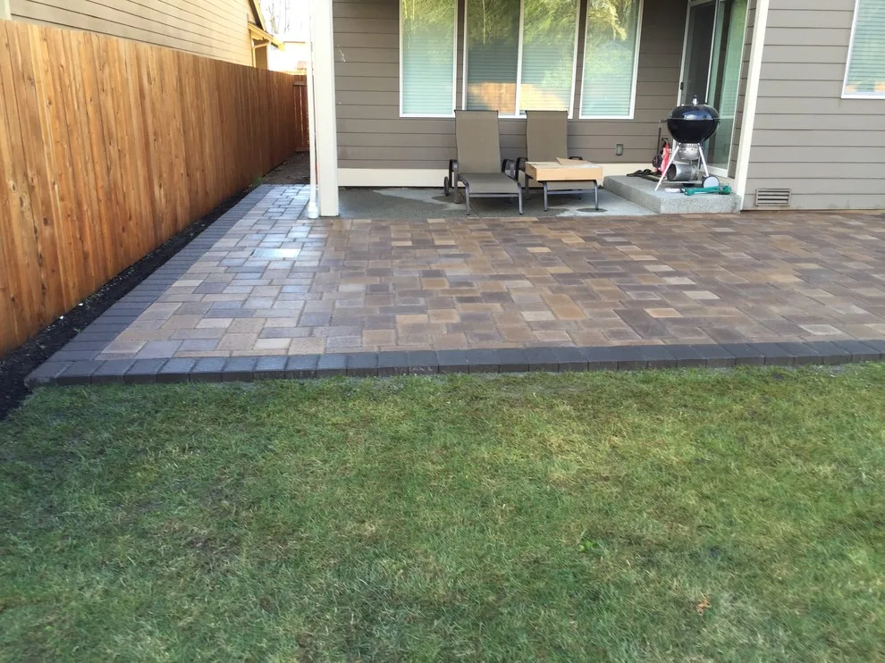 Patio Construction with Elevated Fire Pit by Xavier Pavers - Photo 5