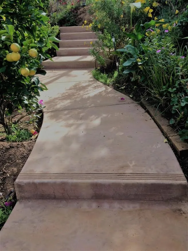 San Diego Rancho Driveway and Pathway Project by United Concrete - Photo 7