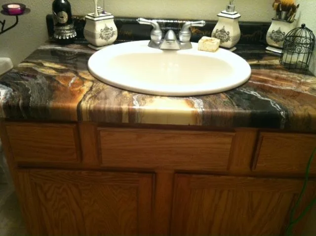Unique Metallic Epoxy Surfaces by Custom Concrete Design - Photo 5