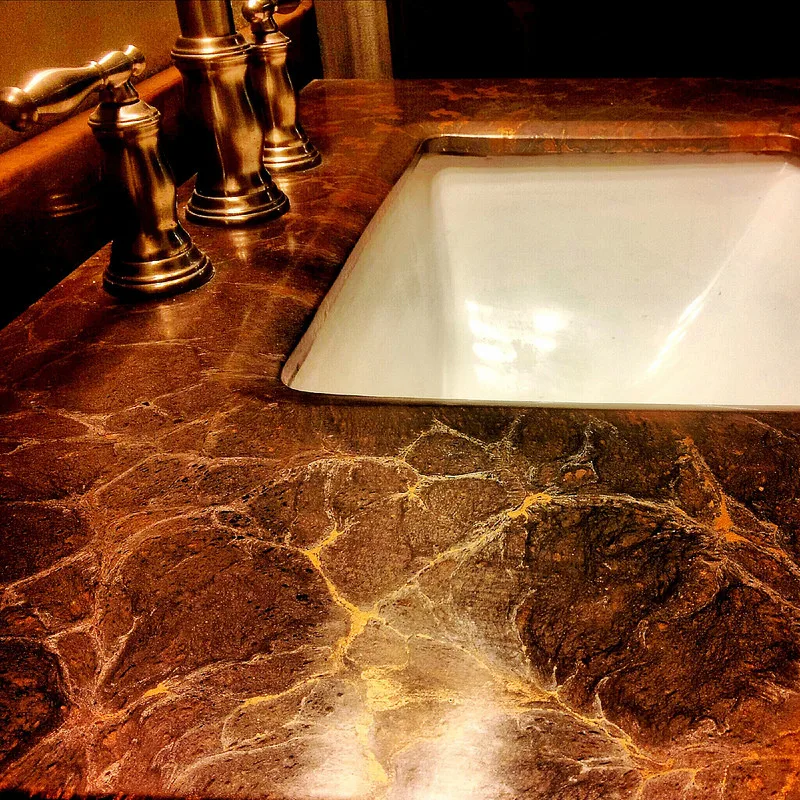 Unique Metallic Epoxy Surfaces by Custom Concrete Design - Photo 4