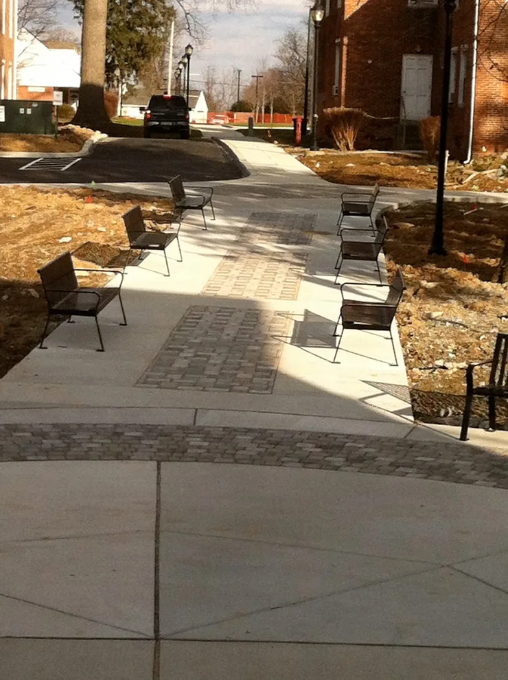 Paver-Enhanced Concrete by Hardscape Artists LLC - Photo 2
