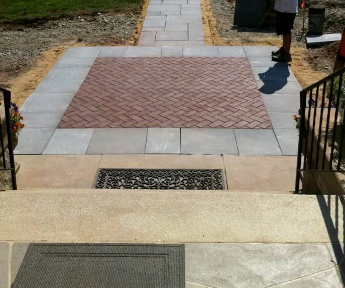Paver-Enhanced Concrete by Hardscape Artists LLC - Photo 4