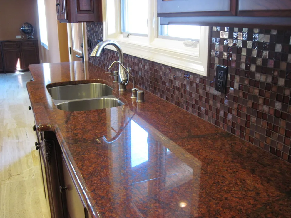 Crimson Dragon Granite Kitchen by Rocky Mountain Stone Co., Inc. - Photo 2