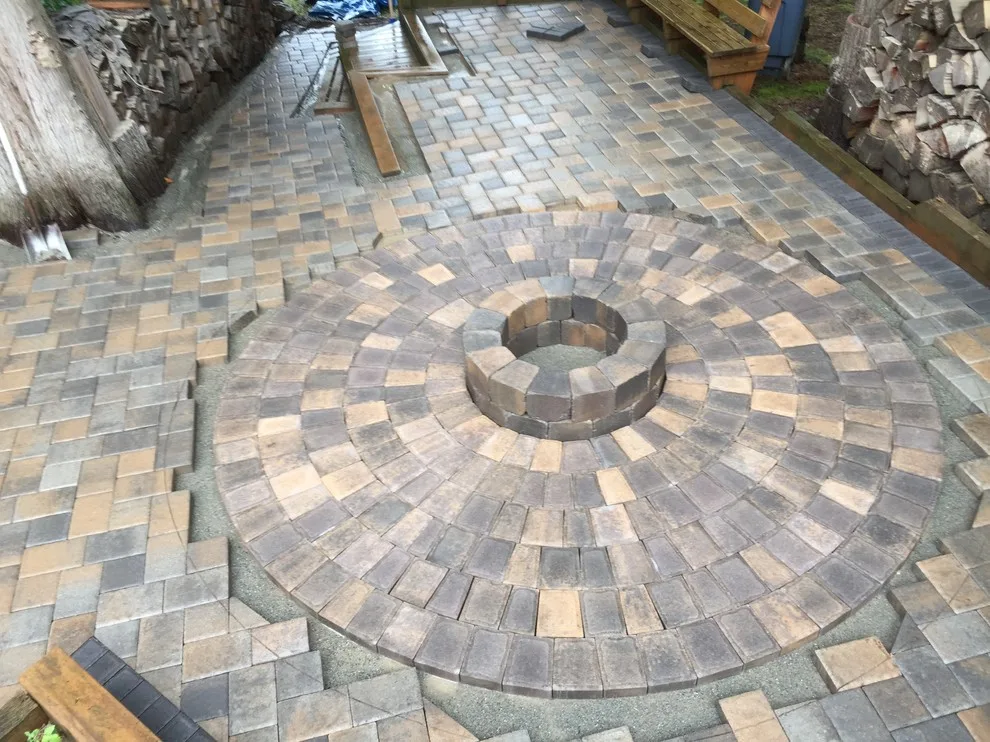 Redmond Patio and Fire Pit Setup by Xavier Pavers - Photo 5