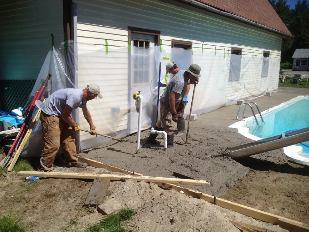 Revamping a Pool Deck by Maple Creek Landworks LLC - Photo 2
