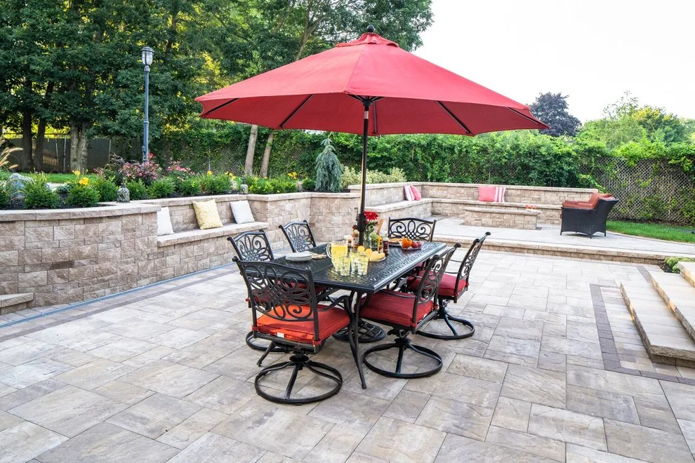 Sandstone Fusion Dream Terrace by Cambridge Pavingstones With ArmorTec - Photo 5