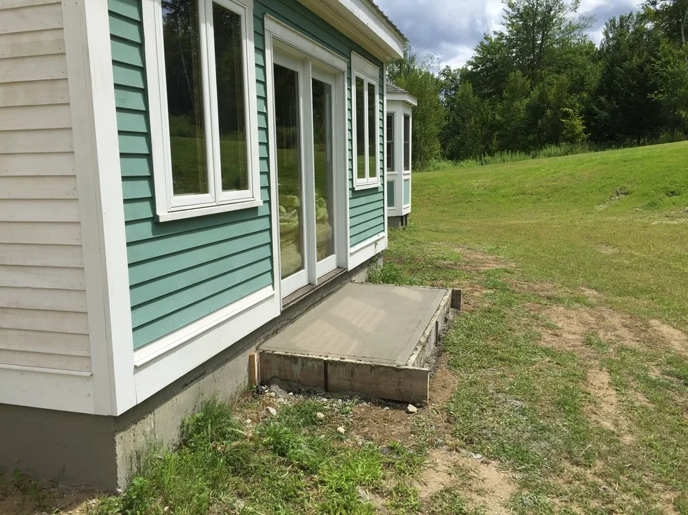 Haverhill, NH Smooth Stamped Concrete Pathway by Maple Creek Landworks LLC - Photo 6