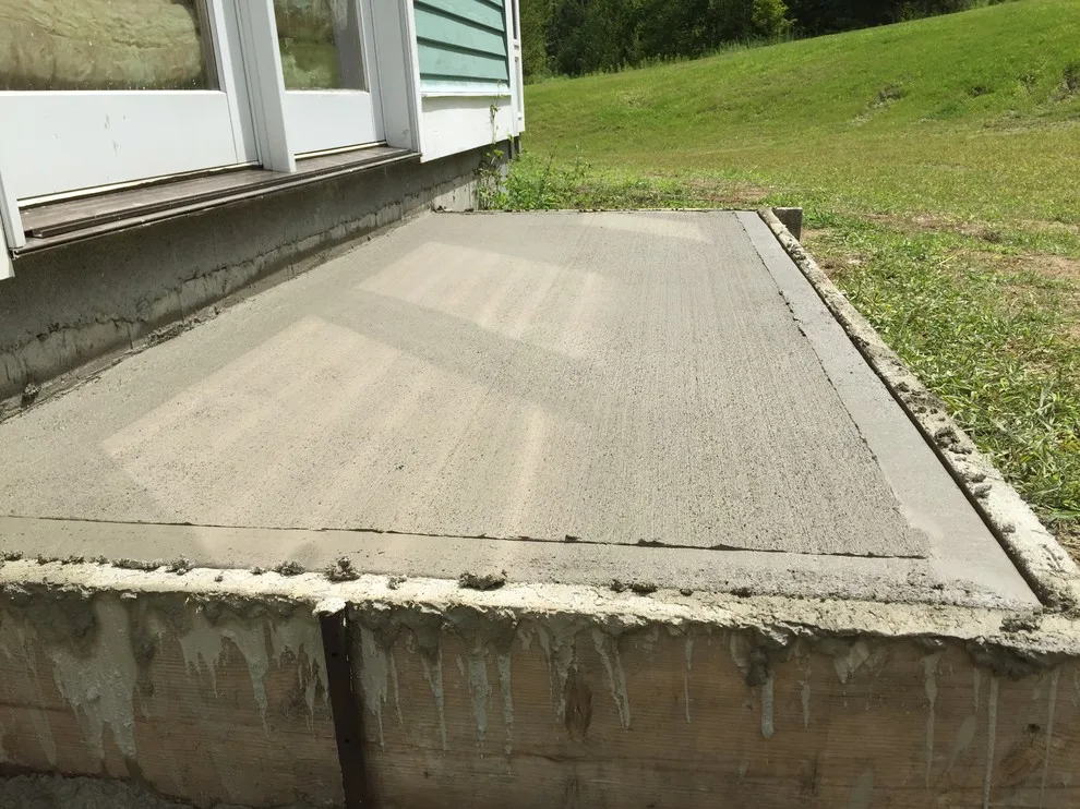 Haverhill, NH Smooth Stamped Concrete Pathway by Maple Creek Landworks LLC - Photo 5