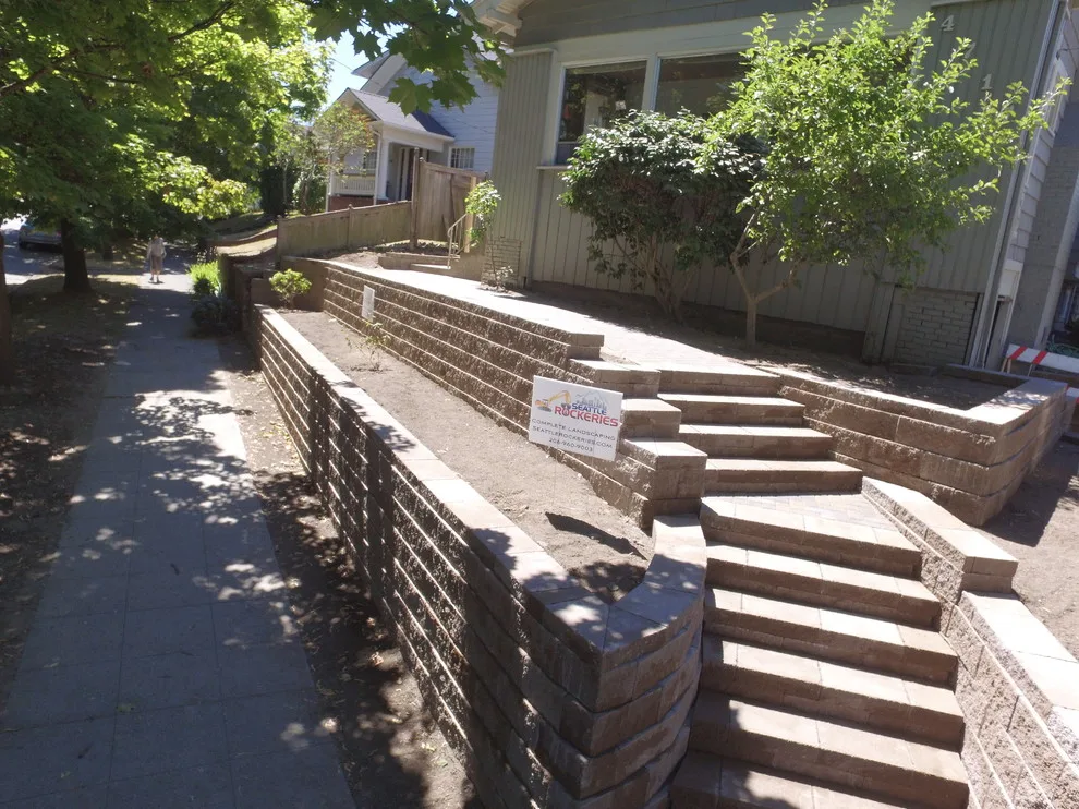 Seattle Stone Paver Retaining Walls by Seattle Rockeries - Photo 5