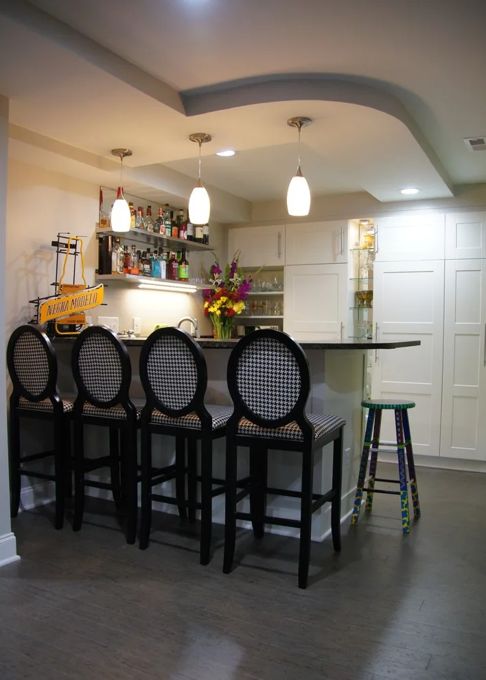 Carrboro Basement Renovation by Sophie Piesse Architect, PA - Photo 7