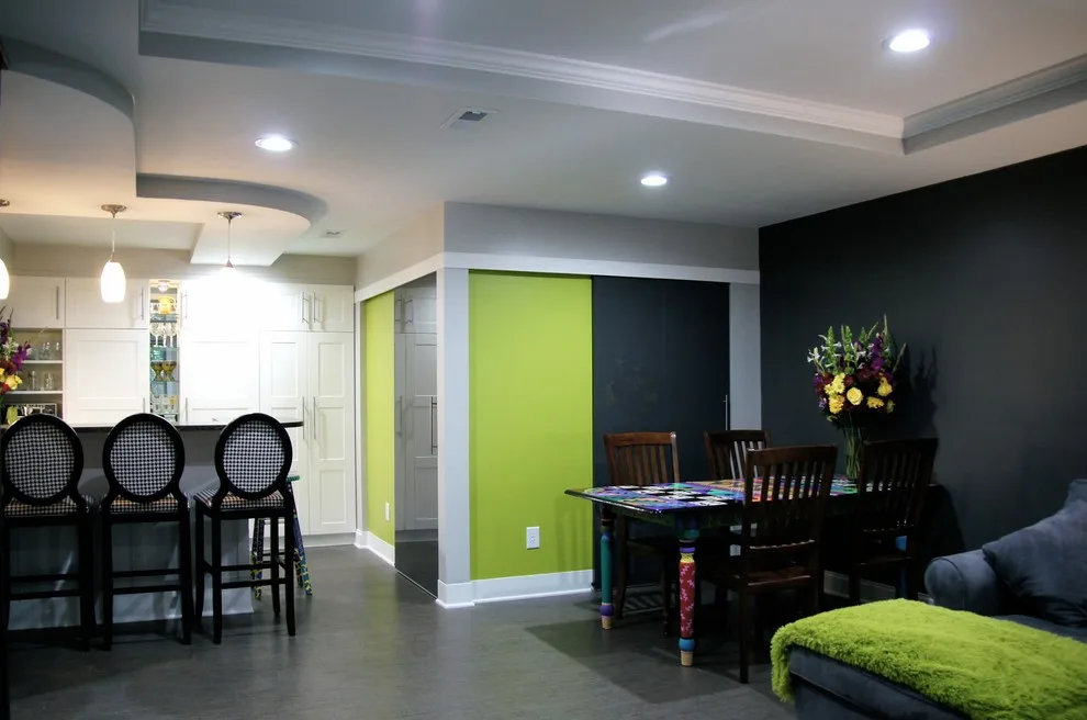 Carrboro Basement Renovation by Sophie Piesse Architect, PA - Photo 2