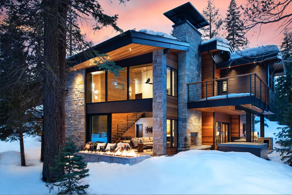 Palisades Tahoe Contemporary Cabin by Todd Gordon Mather Architect - Photo 12