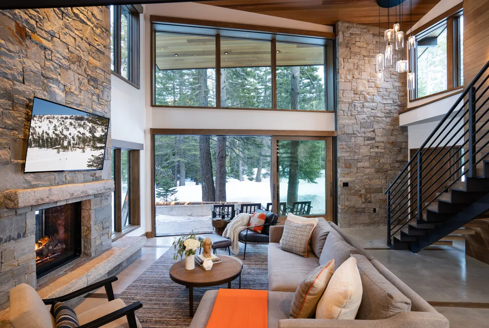 Palisades Tahoe Contemporary Cabin by Todd Gordon Mather Architect - Photo 2
