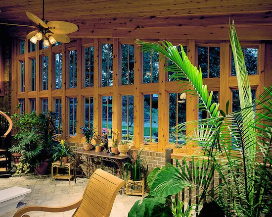 Indoor Swimming Pool and Sunroom by Mark Freeman Architecture PLLC - Photo 3