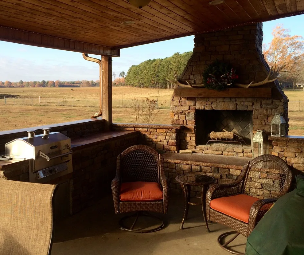 Outdoor Cooking Area Expansion by Black Prairie Architecture - Photo 4
