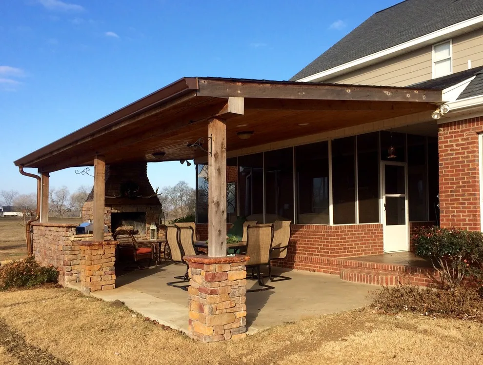 Outdoor Cooking Area Expansion by Black Prairie Architecture - Photo 2