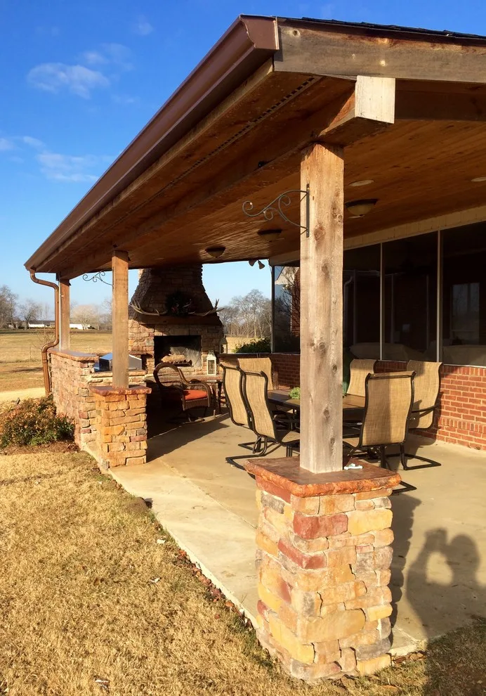 Outdoor Cooking Area Expansion by Black Prairie Architecture - Photo 3