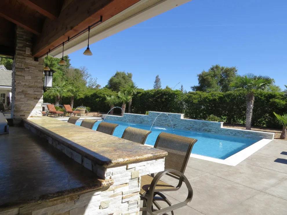 Atascadero, CA Outdoor Kitchen and Pool by Jade Architecture - Photo 9