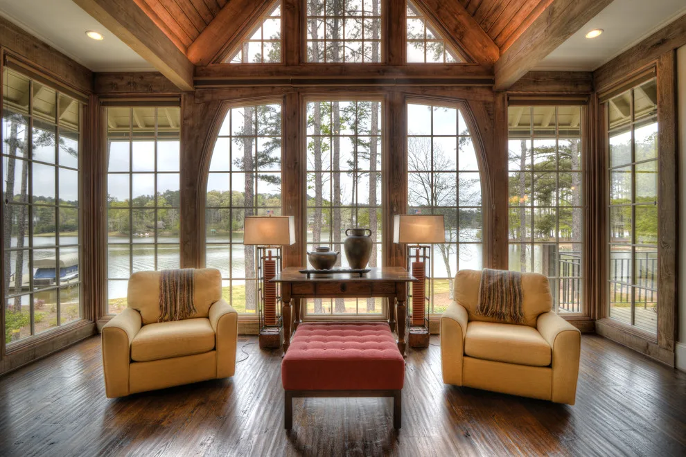 Lakeside Rustic Retreat - Greensboro, Lake Oconee by David C. Fowler Architecture Texas LLC - Photo 3