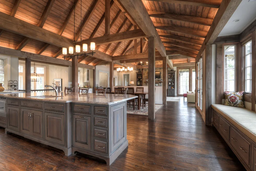 Lakeside Rustic Retreat - Greensboro, Lake Oconee by David C. Fowler Architecture Texas LLC - Photo 2