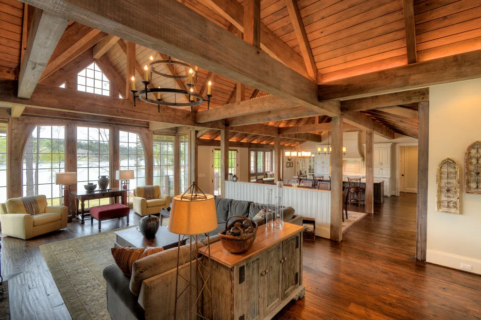 Lakeside Rustic Retreat - Greensboro, Lake Oconee by David C. Fowler Architecture Texas LLC - Photo 7