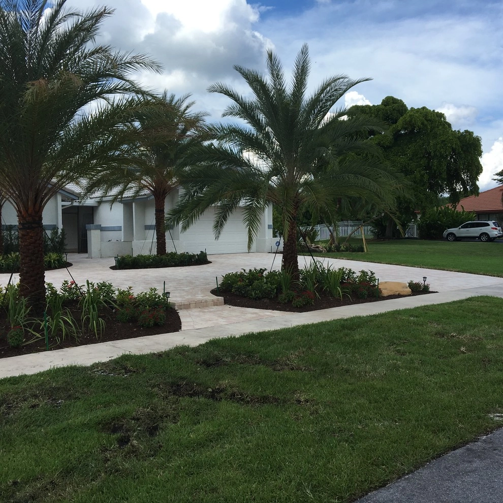 Boca Raton Driveway and Landscape by TotalScape Design - Photo 3