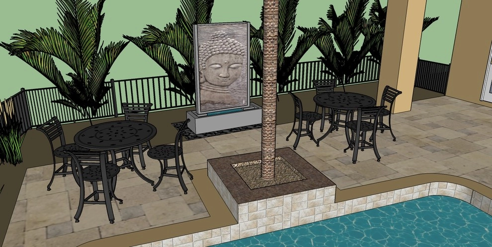 Pool with Water Feature by TotalScape Design - Photo 5
