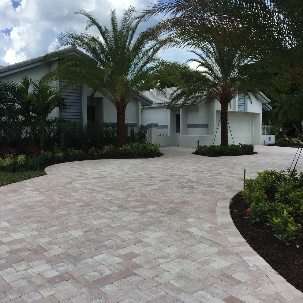 Boca Raton Driveway and Landscape by TotalScape Design - Photo 12
