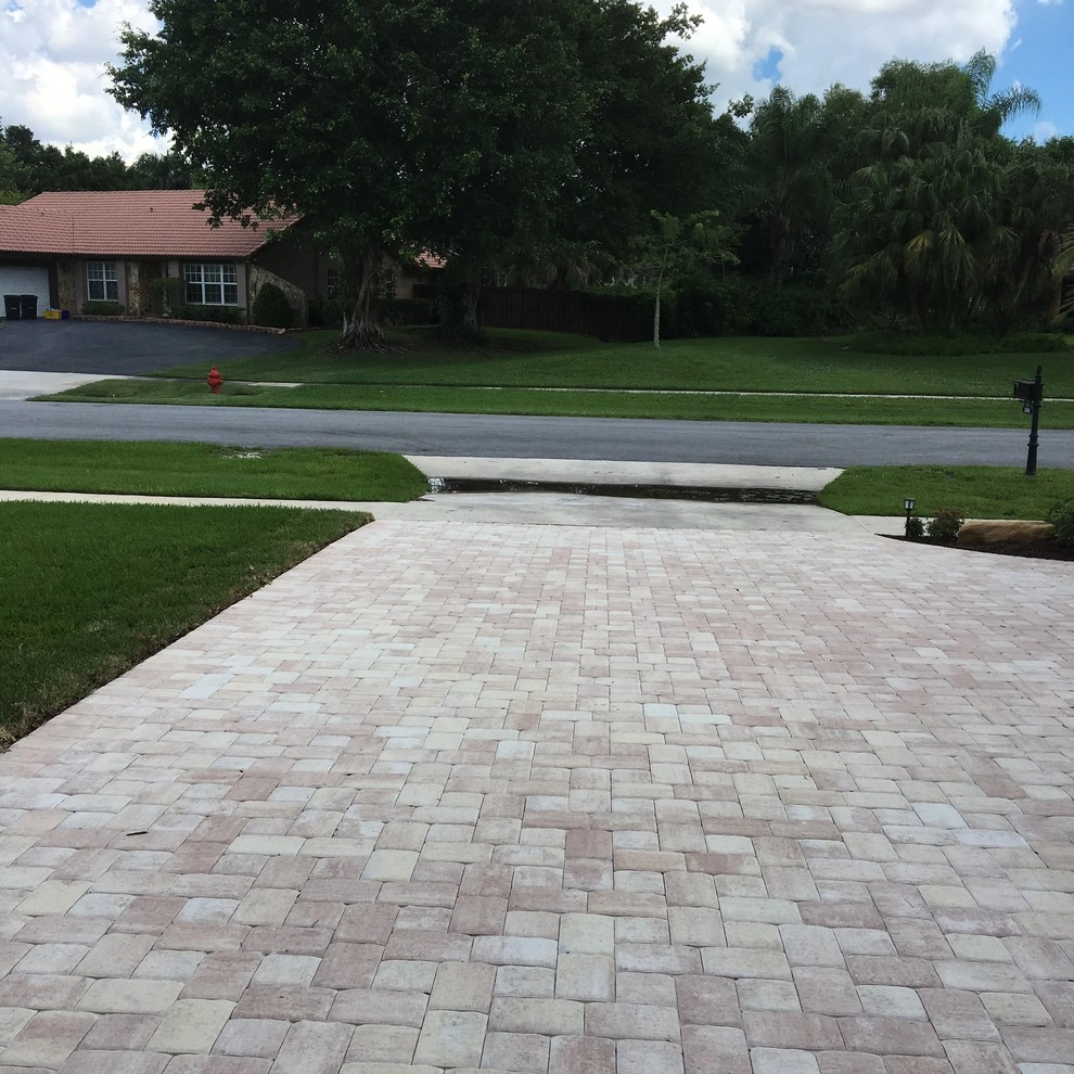 Boca Raton Driveway and Landscape by TotalScape Design - Photo 4