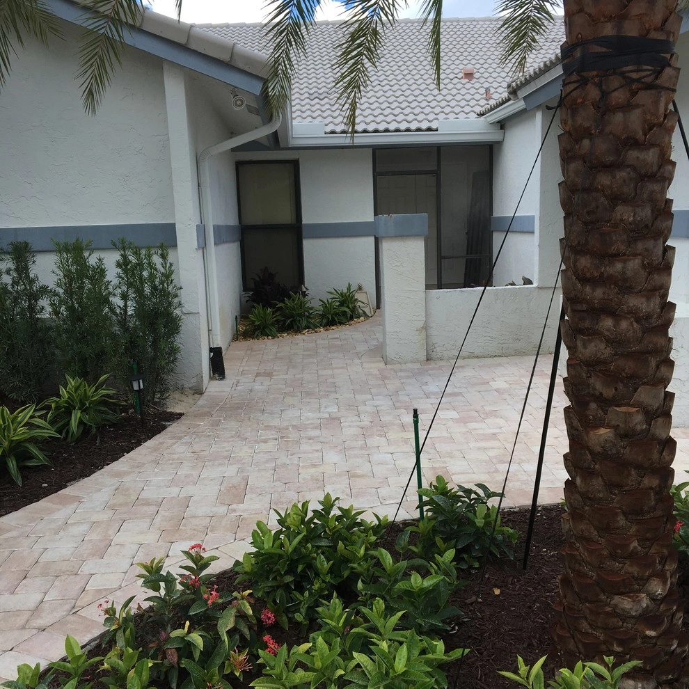 Boca Raton Driveway and Landscape by TotalScape Design - Photo 9