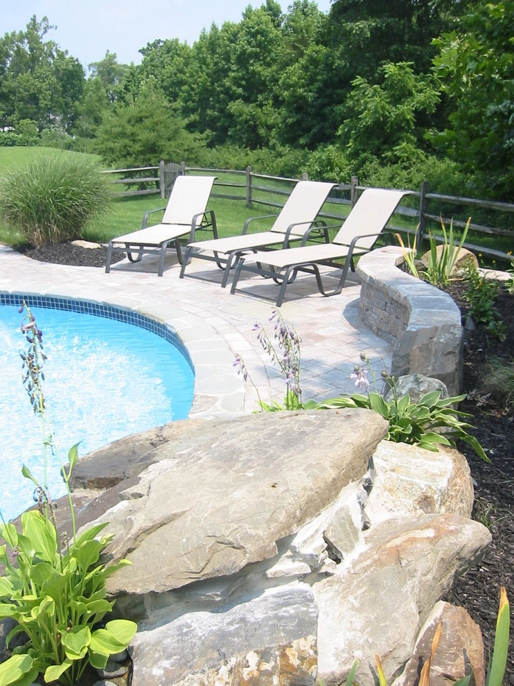 Pool with Water Feature by TotalScape Design - Photo 18