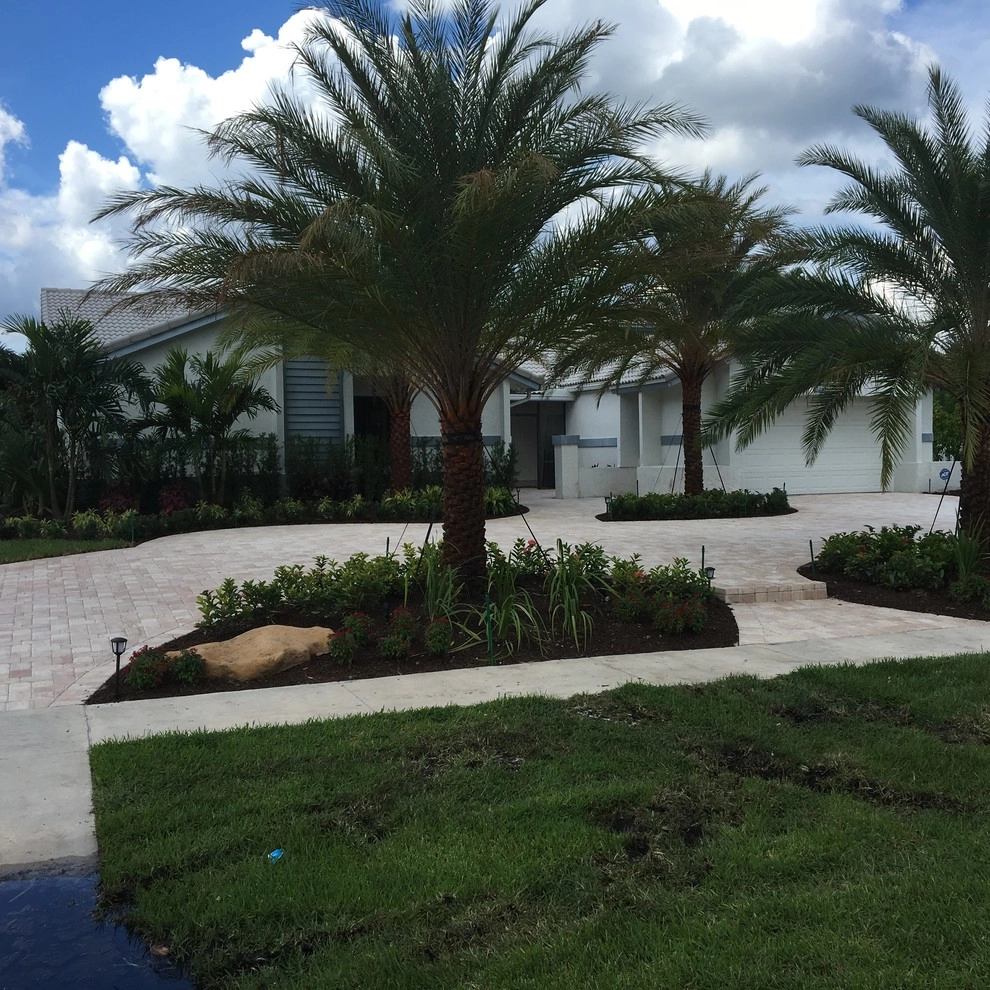 Boca Raton Driveway and Landscape by TotalScape Design - Photo 18