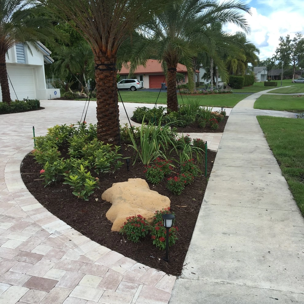 Boca Raton Driveway and Landscape by TotalScape Design - Photo 11