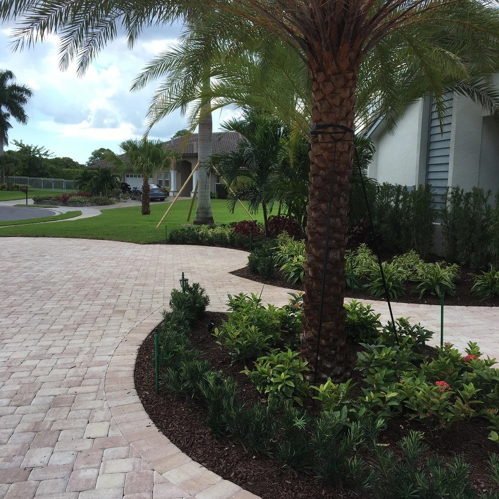 Boca Raton Driveway and Landscape by TotalScape Design - Photo 15