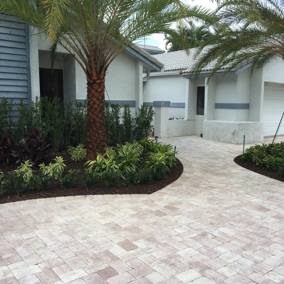 Boca Raton Driveway and Landscape by TotalScape Design - Photo 7