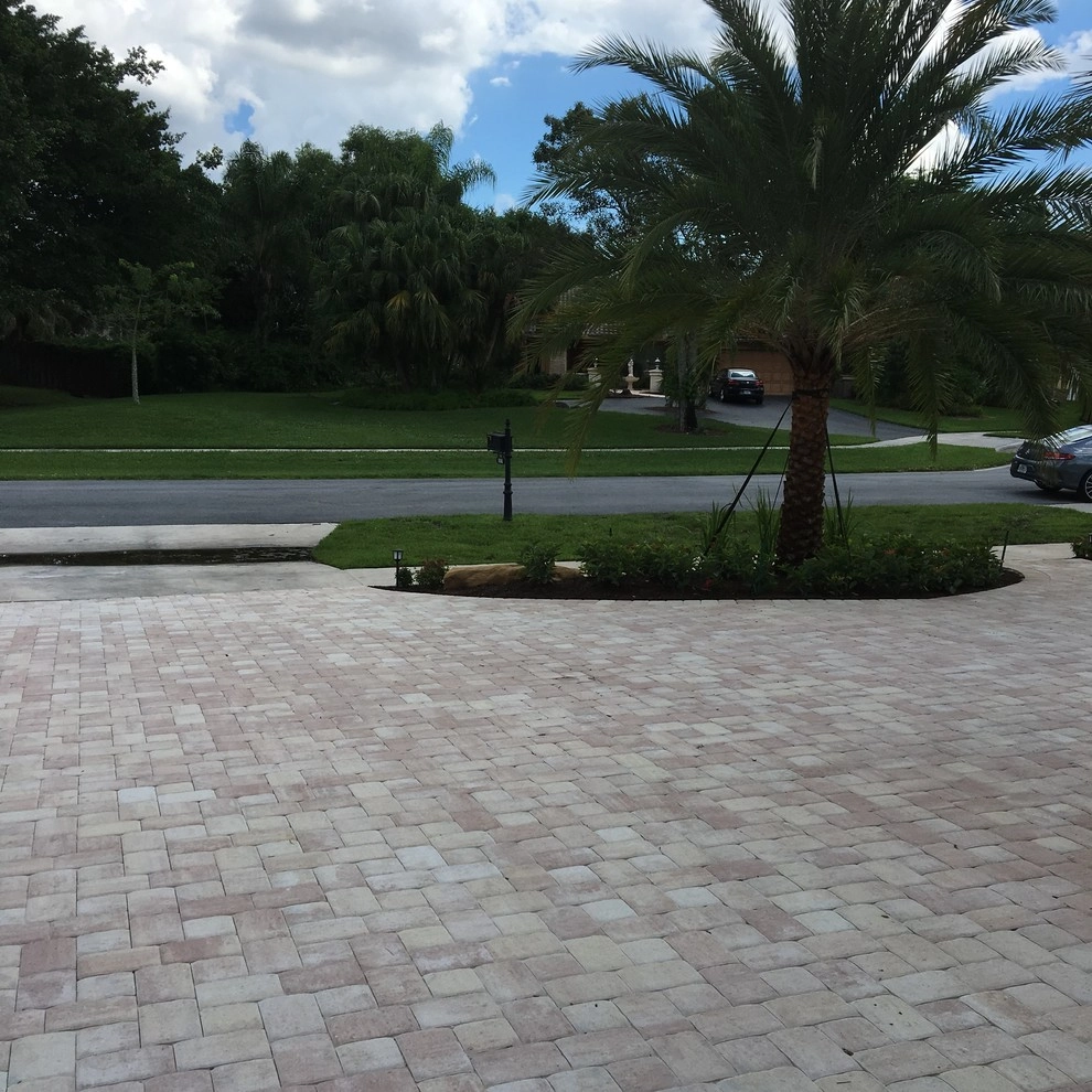 Boca Raton Driveway and Landscape by TotalScape Design - Photo 2