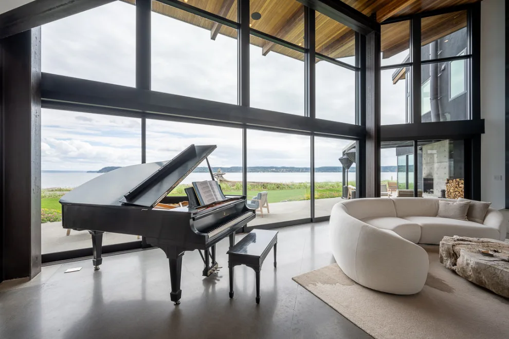 Camano Island WA Pebble Beach Home by Dan Nelson, Designs Northwest Architects - Photo 11