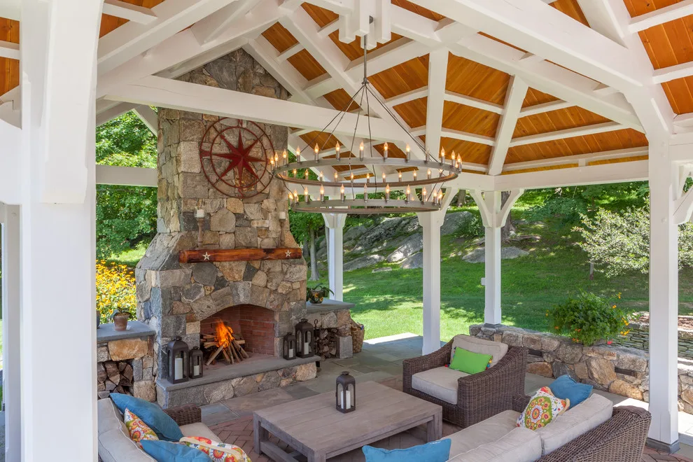 Outdoor Gathering Shelter by Andrew Chary Architect, PLLC - Photo 5