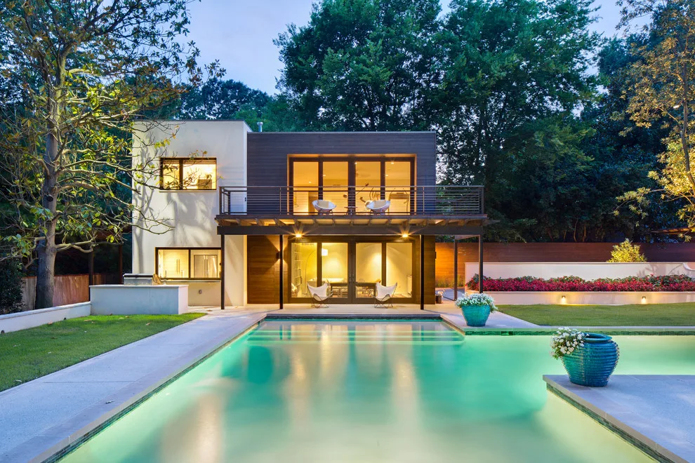 Chickasaw Gardens Pool and Guest House, Memphis by John Harrison Jones, AIA Architect - Photo 3