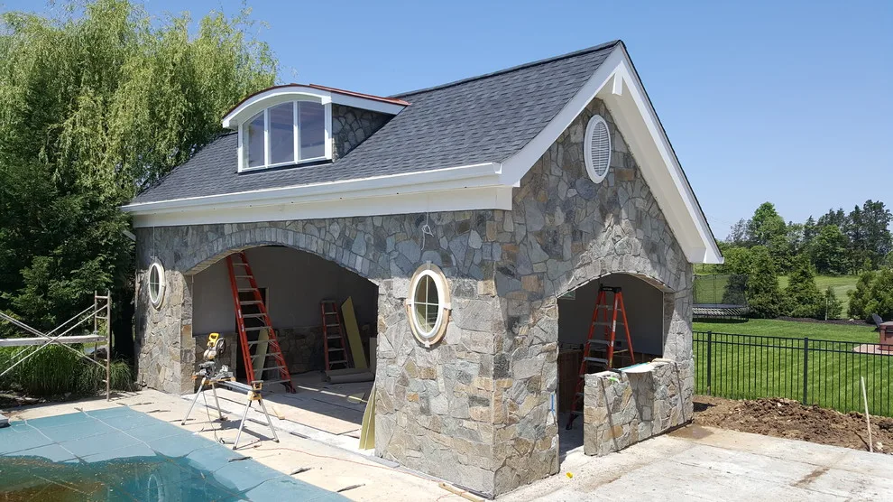 Backyard Oasis with Kitchen and Pool House by Premier Home Services, Inc - Photo 10