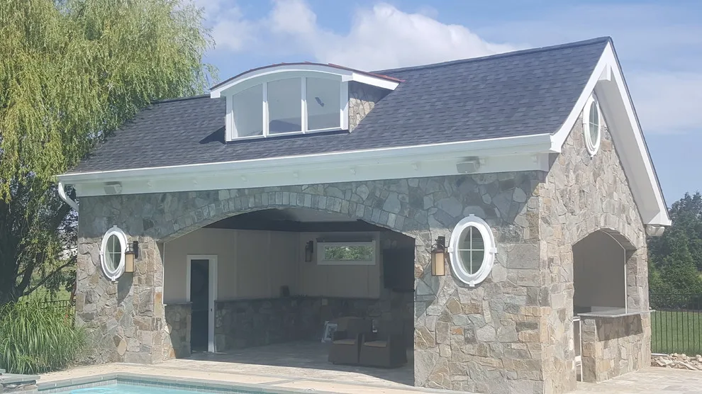 Backyard Oasis with Kitchen and Pool House by Premier Home Services, Inc - Photo 11