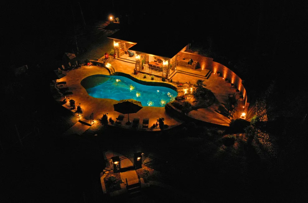 Backyard Pool House Design by Dawn Christine, Architect PLLC - Photo 5